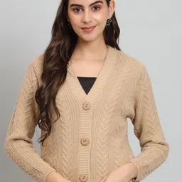 BROOWL Cable Knit Woollen Cardigan-picture-22
