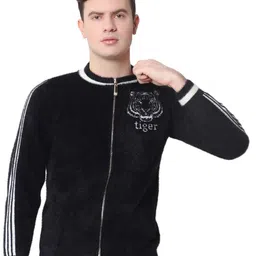 Zacharias Graphic Printed Wool Front-Open Sweater image 5