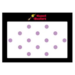 Comet Busters 14 Pcs Reusable Bindis - Lavender-46