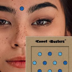 Comet Busters Set of 10 Bindis - Blue image 3