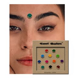 Comet Busters Set of 12 Reusable Bindis - Multicolored image 3