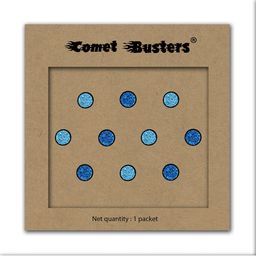 Comet Busters Set of 10 Bindis - Blue image 4
