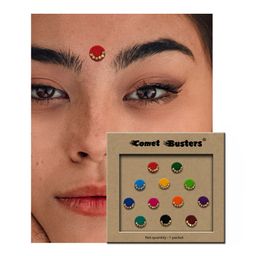 Comet Busters Set of 12 Reusable Bindis - Multicolored image 4