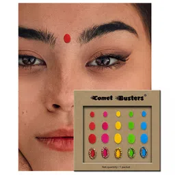 Comet Busters Set of 20 Traditional Bindis - Multicoloured image 4