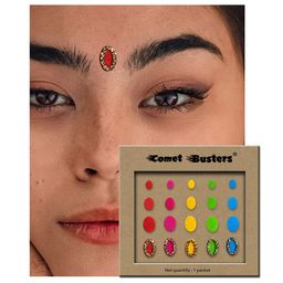 Comet Busters Set of 20 Traditional Bindis - Multicoloured image 5