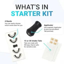 ramya beauty care Nasal Breathing Strip Starter Kit Boost Oxygen Intake, Reduce Snoring Anti-snoring Device image 4