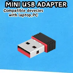 GUGGU (Wi-Fi Receiver) with Multi-Device Connectivity For All Pc System and LaptopH167 USB Adapter-10