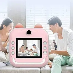 IMMUTABLE 24MP Children Kids Instant Kids Digital Camera czx5 Multi-function Monochrome Label Printer-24