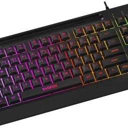 EVOFOX Deathray TKL RGB Silent Membrane Wired USB Tenkeyless Gaming Keyboard Compatible with Desktop, Laptop, Mac stand support,multimedia_keys,Deathray TKL-image-61