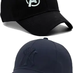 Solid, Self Design, Embroidered Sports/Regular Cap-9