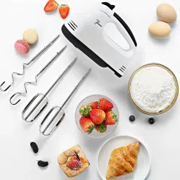 Hand Mixer for Cake Making 260W Electric Hand Beater with 7 Speed Control Full Cake Maker Cake Maker-image-27