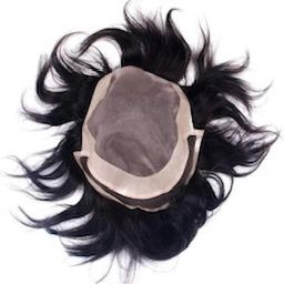 Mono Front lace hair patch for men size (9x6) 100% Human hair Hair Extension-24