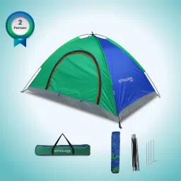2 Person Waterproof Portable Camping Tent | Useful for Outdoors, Picnic, Hiking Tent - For All Age Group-image-2