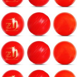 Red Plastic Ball Non Toxic (60 gm per ball) Netball - Size: 5-27