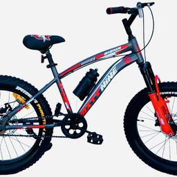 foxglove SIXTY NINE 20.300 SPORTY GREY RED FAT TYRE TUBE FOR 5 PLUS AGE 90% FITTED 20 T (inch) Fat Tyre Cycle-picture-2