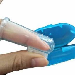 Baby Finger Tooth Brush with Holder (Kids Toothbrush; Non-Toxic odorless Extra Soft Soft Toothbrush-image-37