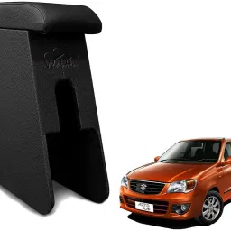 Car Arm Rest Wooden Armrest Black Color with Cushion & Storage Box Car Armrest-17