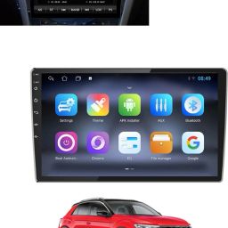 Multifunctional 9inch Android Full Touch/140 deg Viewing Angle Car Screen-279 Black OLED-image-24