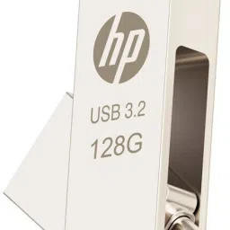 HP USB 3.2 x206c 128 GB Pen Drive Compatible with Mobile, Laptop USB 3.2 Metal Case-3