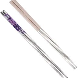 Eating, Cooking, Decorative, Training, Chewing Stainless Steel, Steel Korean, Japanese, Chinese, Vietnamese Chopstick-9
