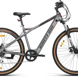 Meraki S7 29T with Shimano - Matt Grey 29 inches 7 Gear Lithium-ion (Li-ion) Electric Cycle-image-6