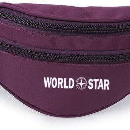 Worldstar Handy Hiking Zip Pouch Document Money Phone Belt Sport Bag Style Travel Pouch Passport Holder with Adjustable Strap-image-69