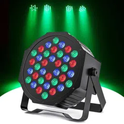 Stage Lighting 36 LED RGB DJ PAR Light | Party, Event, Wedding & Dance Use Single Disco Ball-picture-41