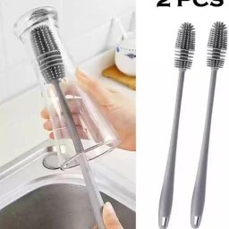 Silicone Flexible & Long Bottle Cleaning Brush (PACK OF 2)-image-41