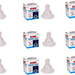 Tender Kare Liquid Silicone Feeding Nipple | Pack of 9| Medium Flow Nipple-image-55