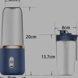 ticrox Portable Juicer Blender 40 W Juicer Mixer Grinder image 2