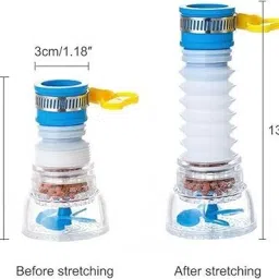 ascendant 360-Degree Rotating Expandable 1 Pc Water Faucet With Splash-Proof Filter Faucet Nozzle image 4