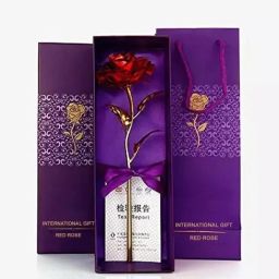 ROSE FOR GIFT Red Rose Artificial Flower-22