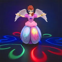 Dancing Rotating Musical Fairy Princes Doll Toy-image-79