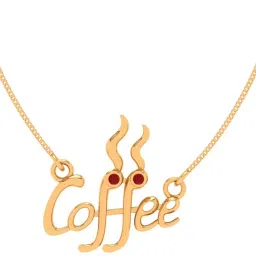 PC Chandra Jewellers Coffee Collection 14kt Yellow Gold Pendant-image-65