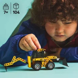 lego Technic Backhoe Loader Construction Toy Vehicle Set 42197 (104 Blocks) image 3