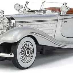 1:24 Vintage Toy Car with Sound & Light Mercedes Benz 500k Classic-image-59