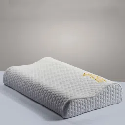 Contour Bamboo Fabric Memory Foam Solid Orthopaedic Pillow Pack of 2-4