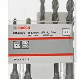 2608579119 SDSplus hammer drill bit set 5/6/6/8/10 (Pack of 5)-16
