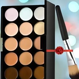 15 Shades Highlighter Contour With Makeup brush Concealer-image-62
