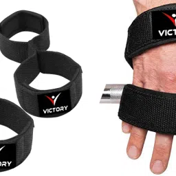 Power Professional Grade 8 Figure Lifting Straps, Deadlift Strap, Wrist Support-13
