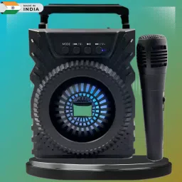YAROH A451 LZ 301 SPEAKER-Immersive Sound,Deep Bass with Microphone|USB,TF,Aux Support 5 W Bluetooth Laptop/Desktop Speaker-image-96