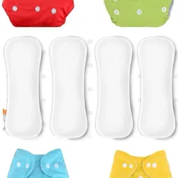 100%Cloth Diaper for Baby (3 M- 36 M)Reusable and Adjustable Snap Button-28