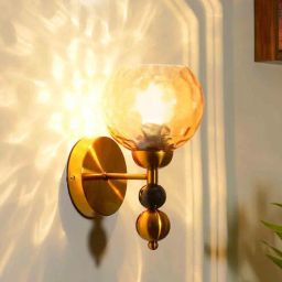 Algae Black and Gold Metal and Glass Wall Sconces by Kapoor LampShades-picture-29