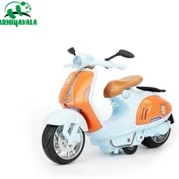 Little Sheep Scooter Pull Back with Music Lighting Latte Motorcycles Toy-image-32