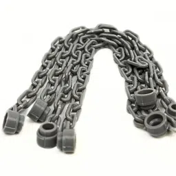 yellow tommy Technic Chain Link 21-Piece (Part 30104) | Compatible Building Block Chain image 2