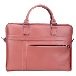 Croma PU Foam Leather Laptop Sling Bag for 14 Inch Laptop (Water Resistant, CRSCFCTMBA264403, Tan)-picture-16
