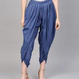 Indo Era Solid Women Dhoti-image-17