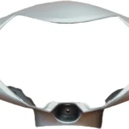 Front Headlight visor For Aviator (Silver) Bike Headlight Visor-54