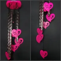Outdoor Hanging Chime Wood, Aluminium Windchime-picture-21