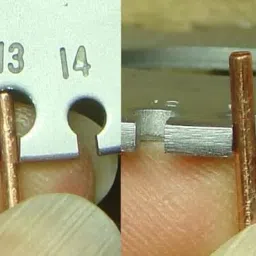 aastha tools S.W.G. Wire Gauge Sized From 0 TO 36 On Front - 0.19 TO 8.23 On Back Marking Gauge image 5